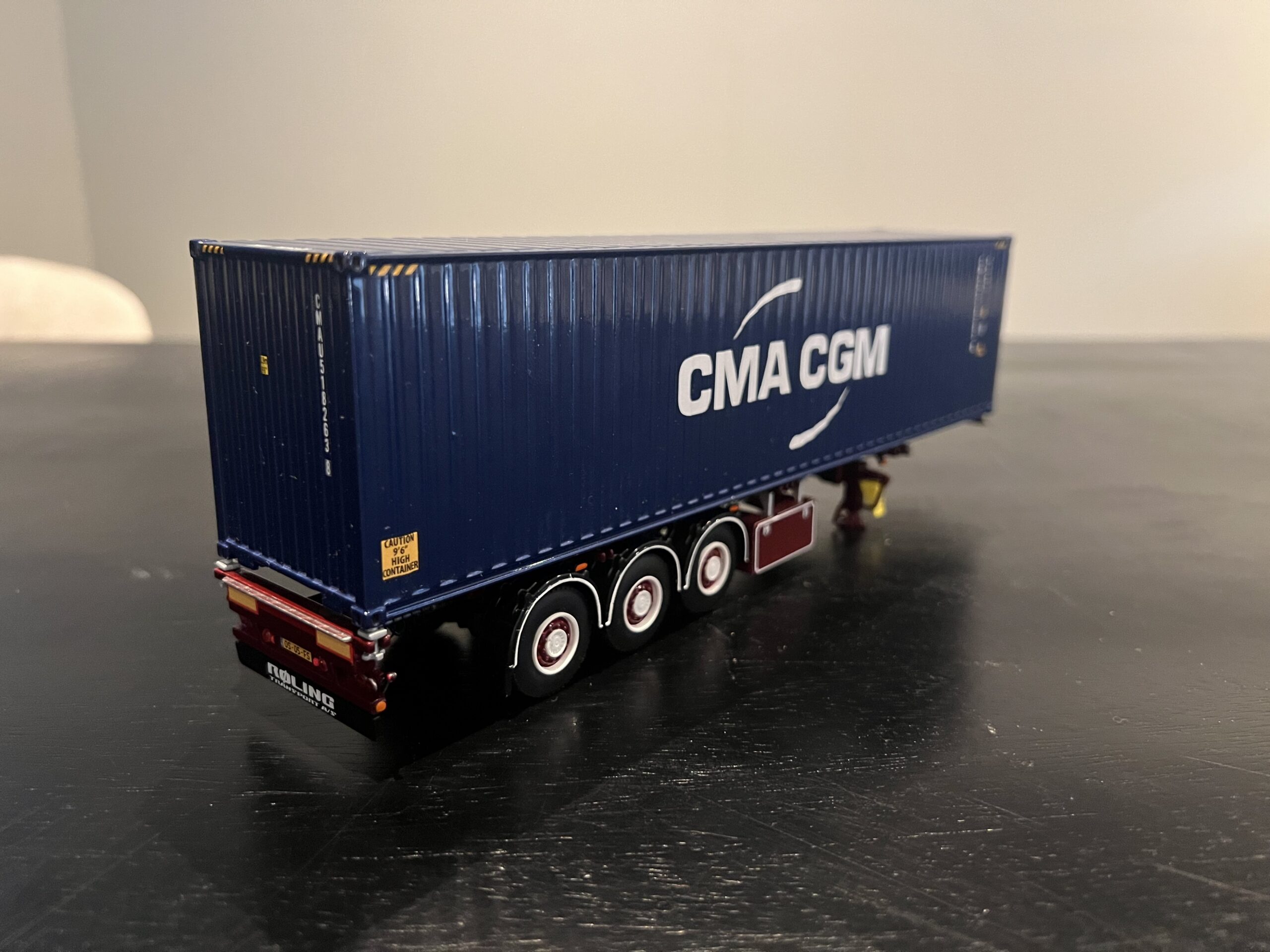 Wsi Røling Trailer + 40ft container - Afbeelding 4