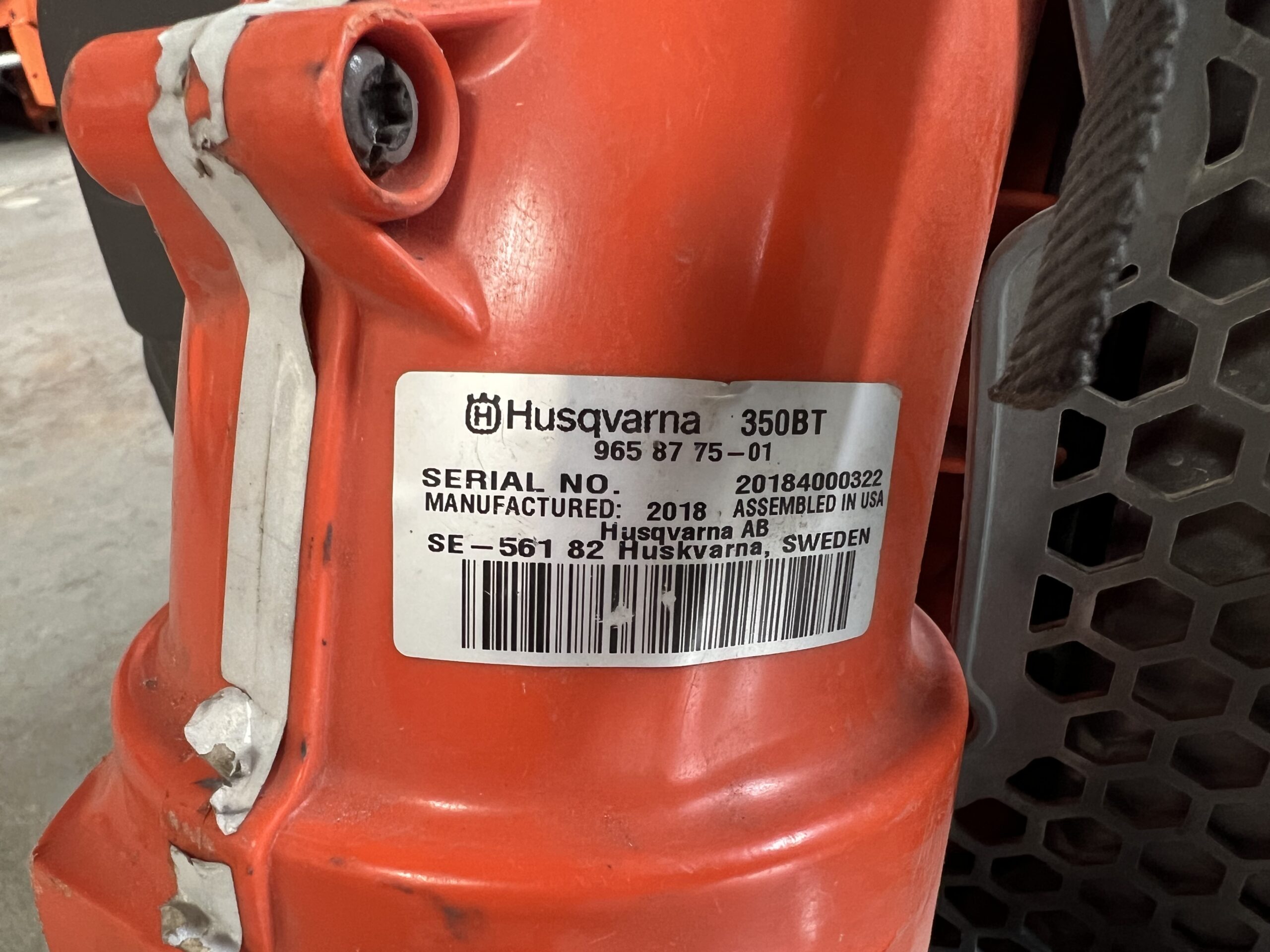 Husqvarna 350 BT bladblazer | Gratis fles aspen! - Afbeelding 4