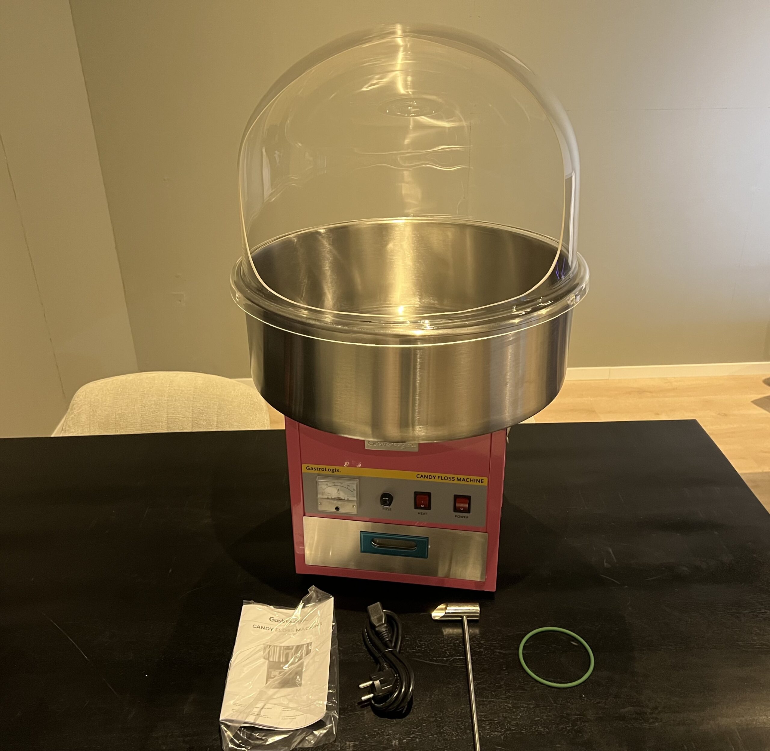 Suikerspin machine
