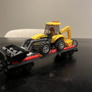 Lego wagon + graafmachine 60098