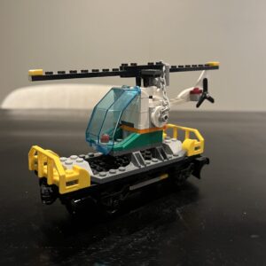 Lego wagon + helikopter 60098