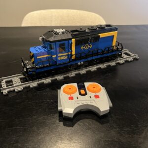 Lego trein blauw 60052