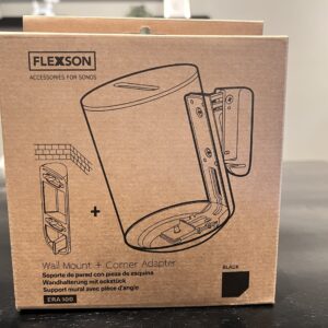 Flexson Wall Mount voor era 100 zwart