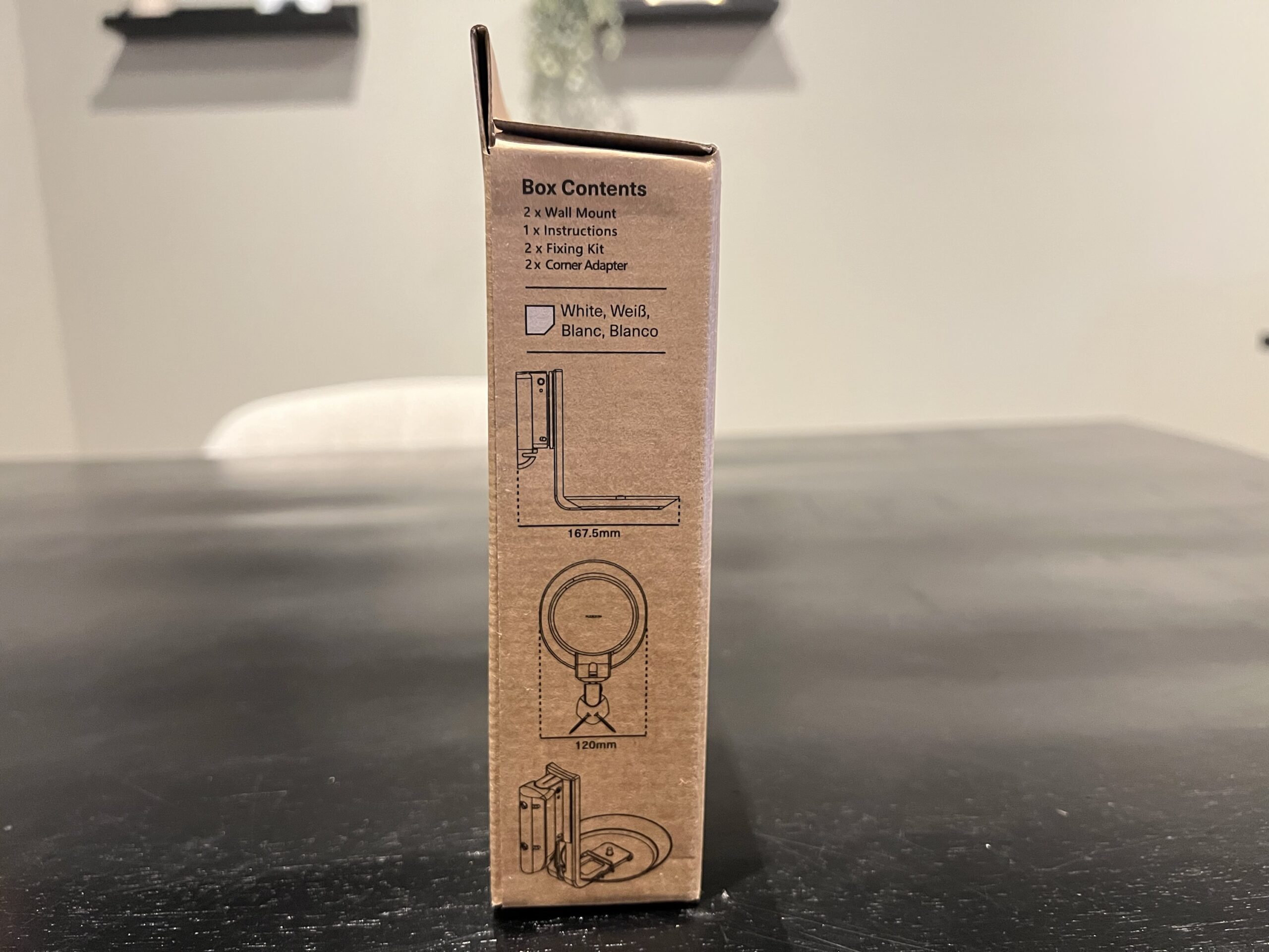 Flexson Wall mount Duopack voor Sonos era 100 Wit - Afbeelding 3